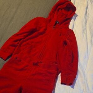 Polo by Ralph Lauren Red Sweatsuit Set